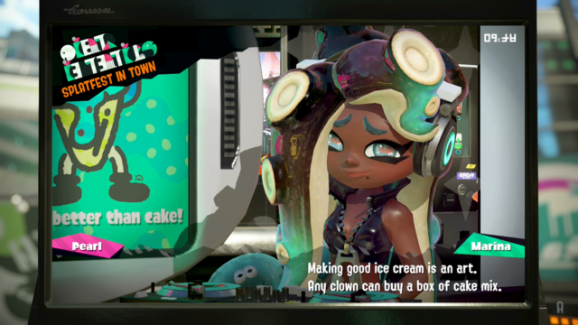 Pearl and Marina’s Splatfest dialogue. Marina,...