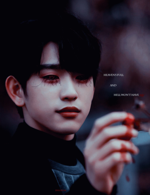 jinsgyeom:Ghoul Jinyoung↳click for full size