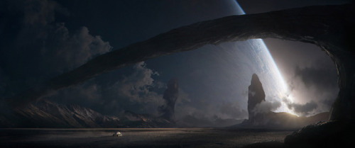 this-is-cool:The superb cinematic sci-fi themed creations of...