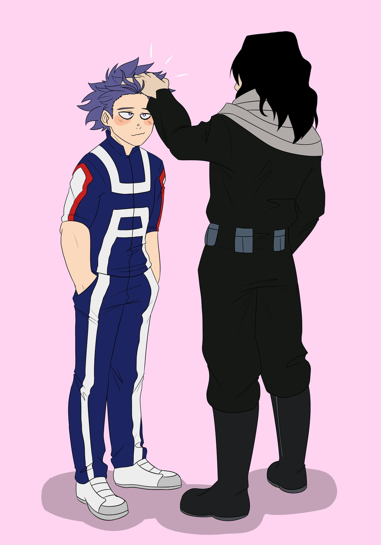 VEXANIA ART — I adore Aizawa being an idol for Shinsou. It is...