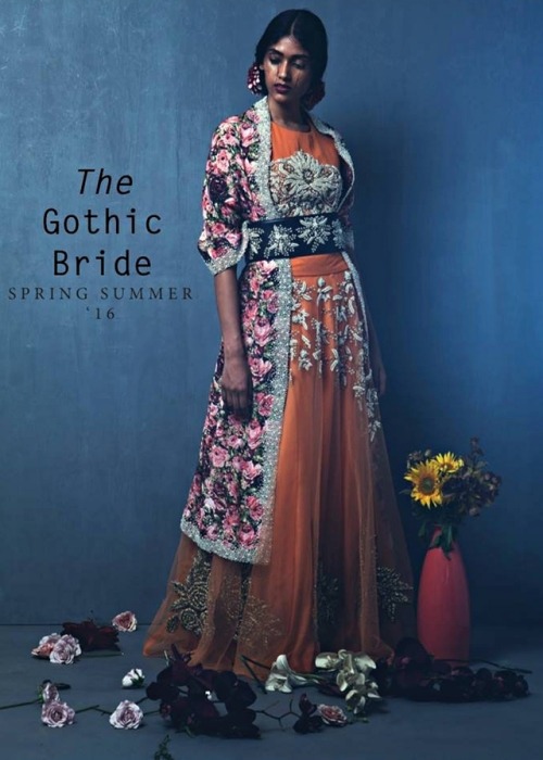 aishwaryaaraiii:“The Gothic Bride” by Bhumika Sharma | SS 2016