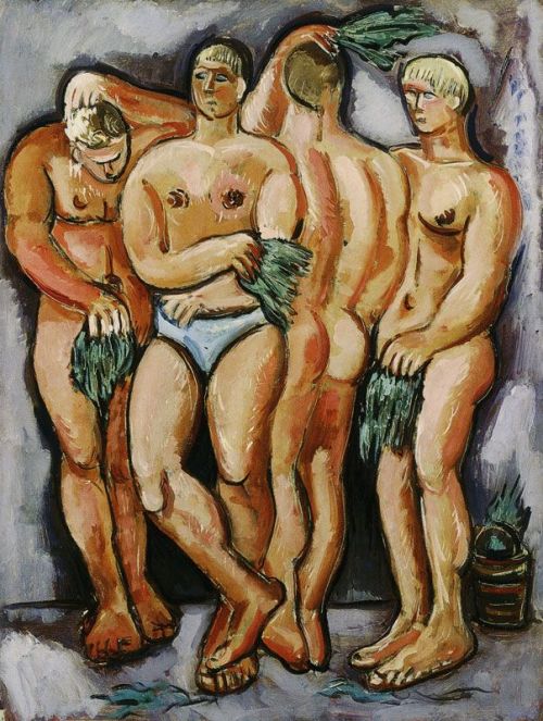 grundoonmgnx:Marsden Hartley, Finnish-Yankee Sauna,...