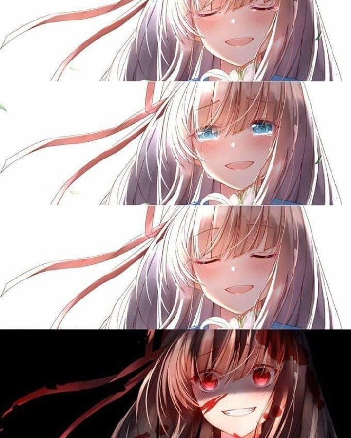 Is She From An Anime Manga Or Is It Just Fanart For The Yandere Is She From An Anime Manga Or Is It Just Fanart For The Yandere