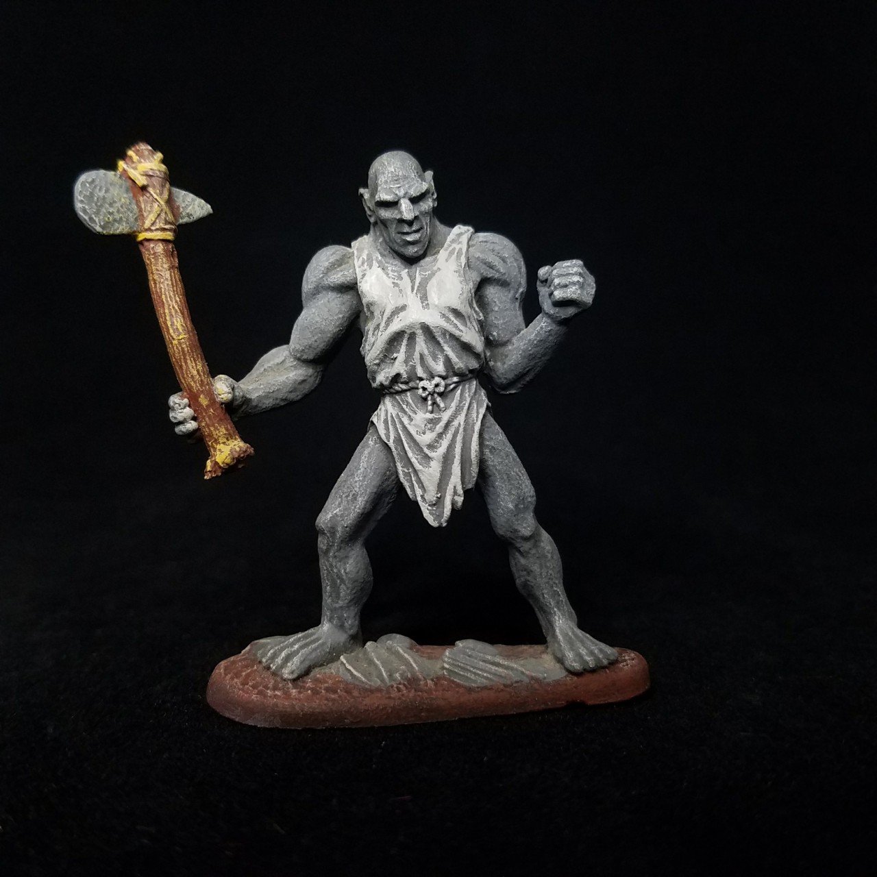 male goliath barbarian miniature