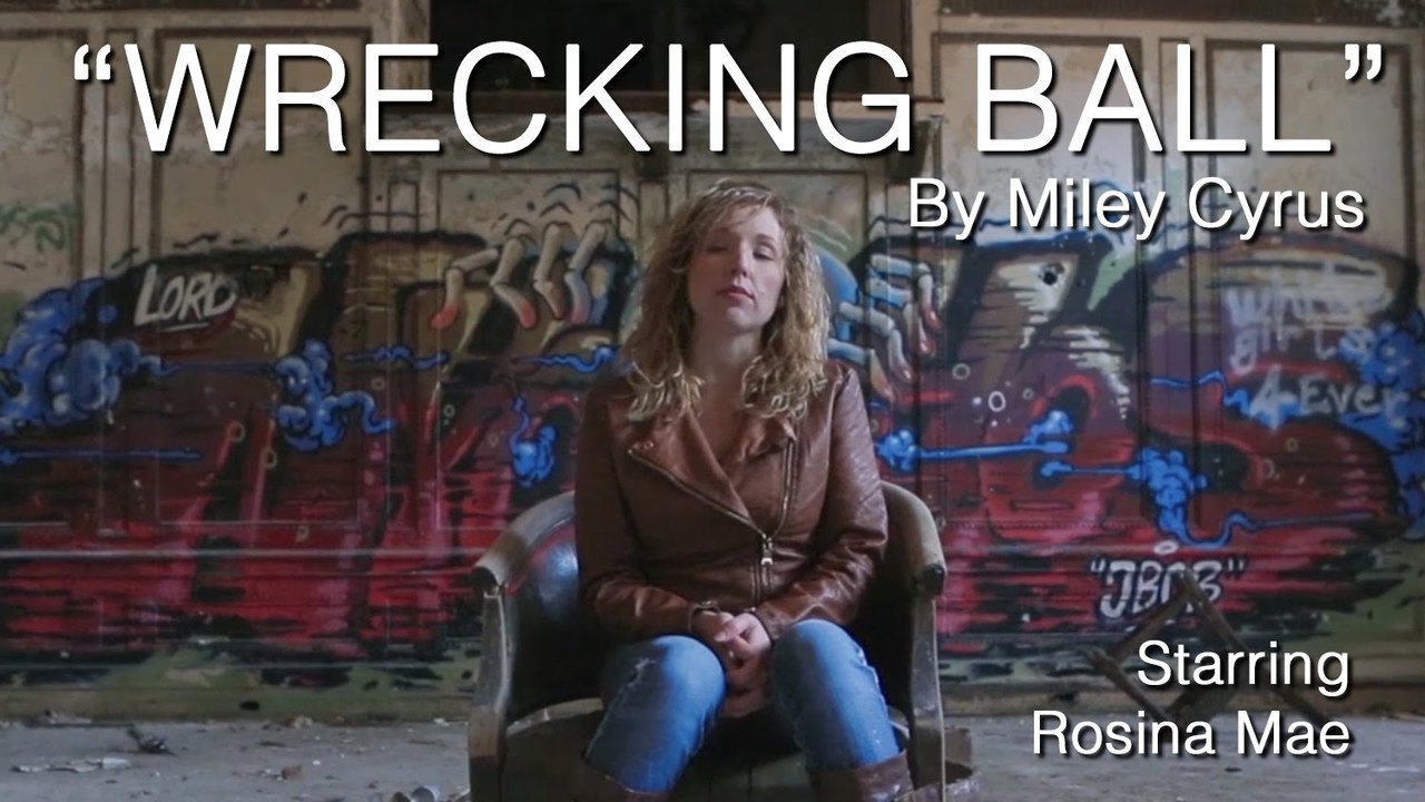ASL Music Video: &ldquo;Wrecking Ball&rdquo; By Miley Cyrus starring Rosina