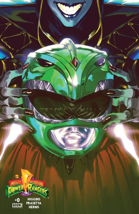 castlewyvern:Mighty Morphin Power Rangers #0 by Goni Montes.