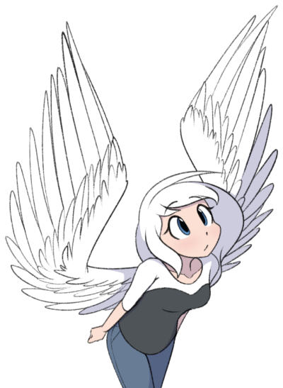 Winged Girl Tumblr