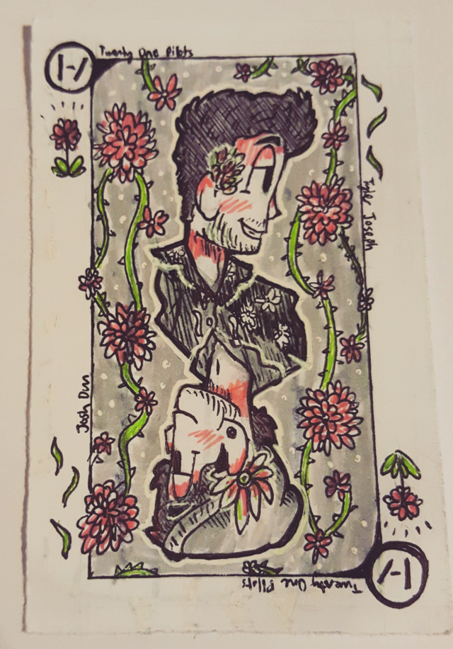 I finally finished my TÃ˜P â€˜playing cardâ€™ drawing!... - ( ^///^)~.Â°â€¢â˜†