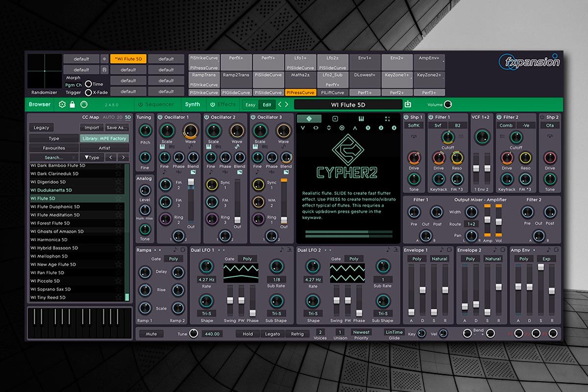 FXpansion Cypher2 v2-4-8-0 VSTi WIN-MAC-APP x64 FXpansion Cypher2 v2-4-8-0 VSTi WIN-MAC-APP x64