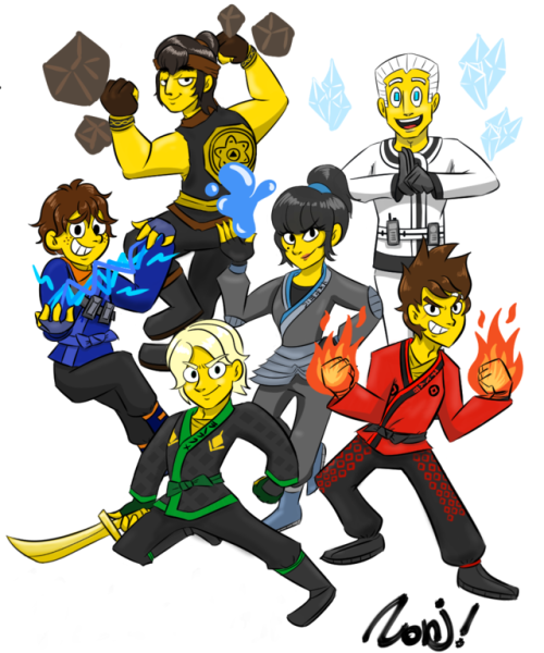 kikikikimagure:NINJAGO!!