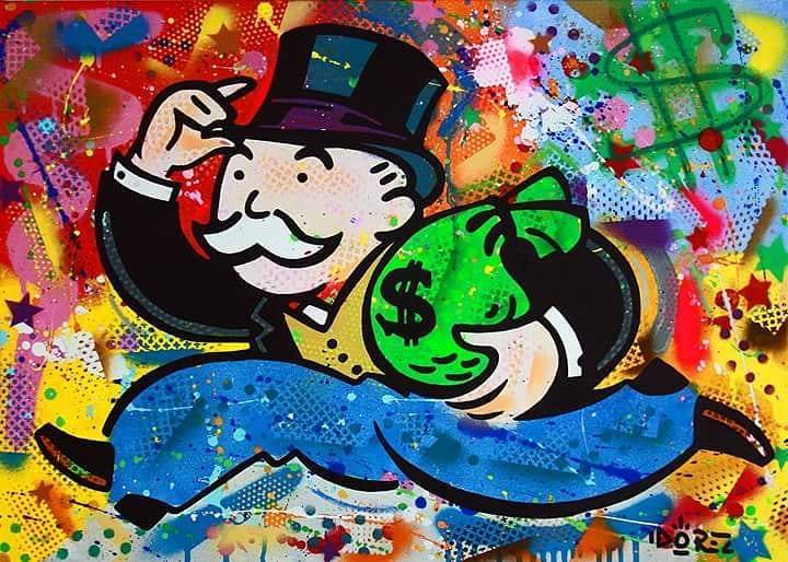 Mr Monopoly #art #pop #popart #popculture #geek...