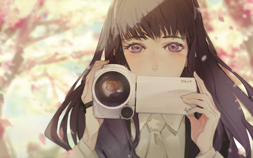 hakuyoubk:Tomoyo is always watching over Sakura.Tomoyo’s...