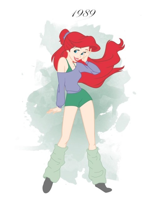 bibbidy-bobbidy-bitch:Disney Princesses and fashion of the...