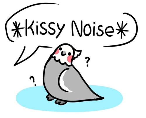 monkeybeansyoutube:itsabirbthing:He knows what kisses are,...