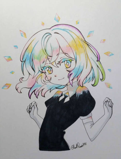 diamond houseki no kuni anime illustration copic copicdrawing fanart drawing