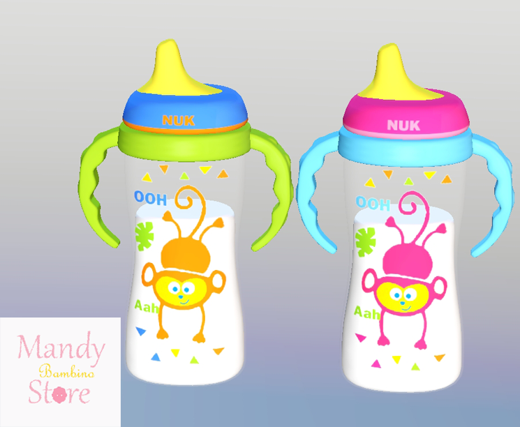 , NUK Learner Sippy Cup Monkey Designs 10oz