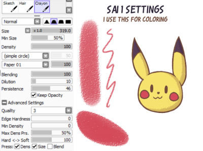 paint tool sai textures and brushes