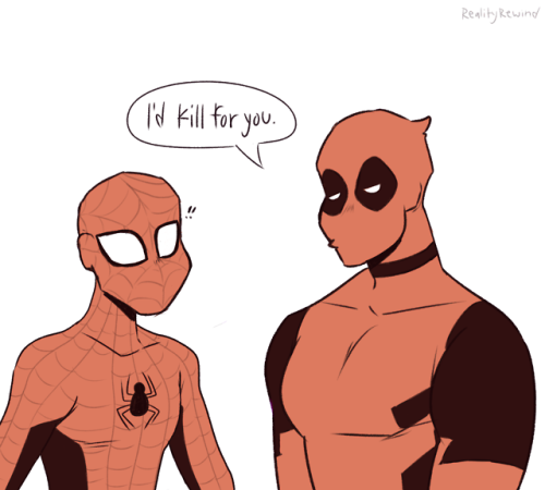 Spidey And Deadpool Tumblr