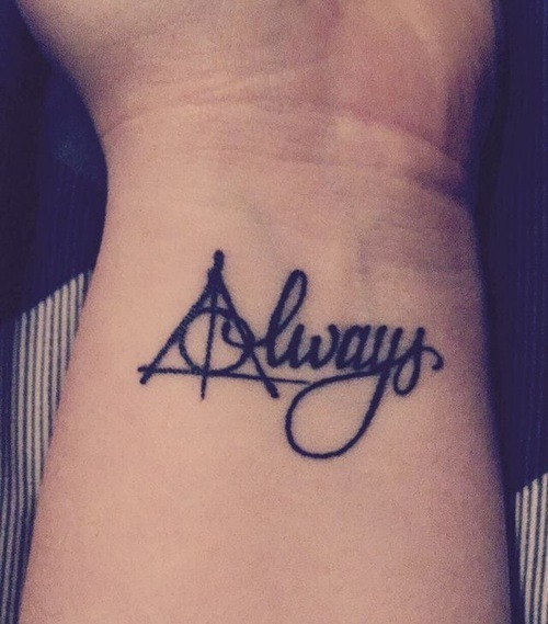 wrist tattoo on Tumblr - Tumblr Ojs5ehH66D1sca947o1 500