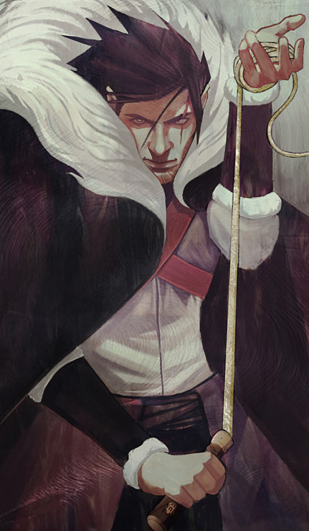 qissus:Trevor Belmont and Alucard from the Castlevania netflix...