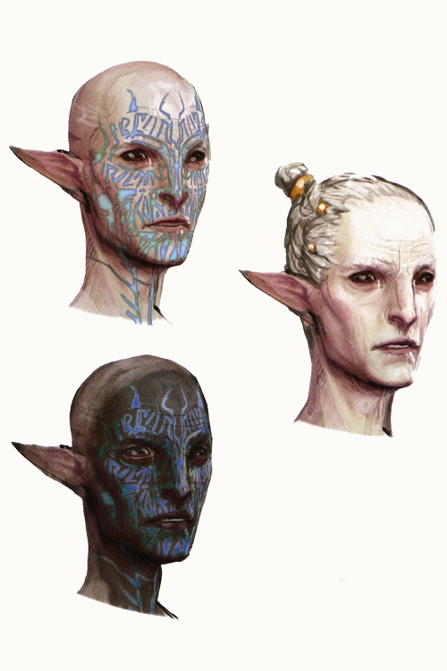 Ancient Elves Game Appearance Here Shartan - I... - Dragon Age Fashion