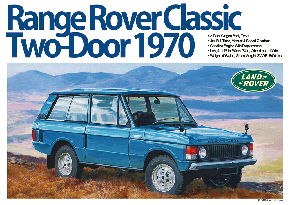 Gordo Laika Range Rover Classic Two Door Ange Rover Is The