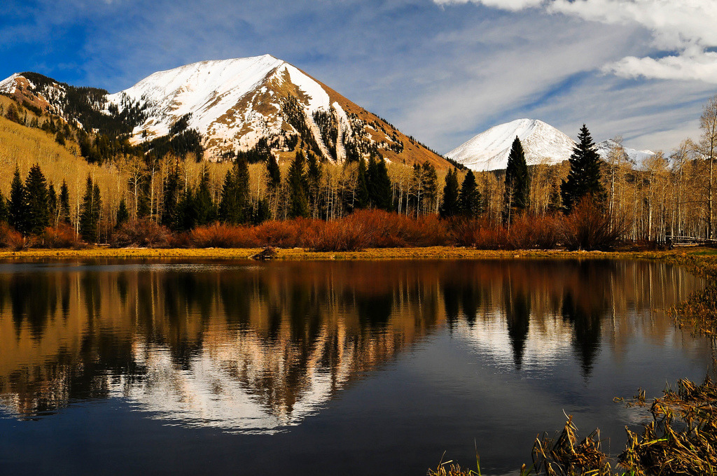 just-breezy: Warner Lake, La Sal Mountains by... - Random Mess