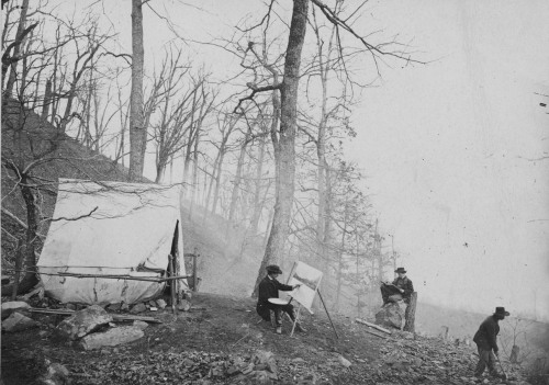 thecivilwarparlor:Artists James Walker and Theodore Davis of...