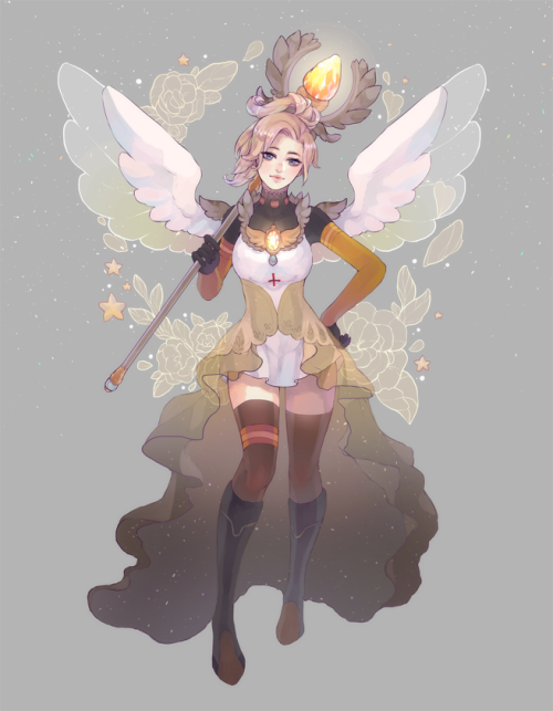 lackless:magical girl mercy