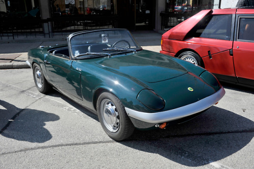 rosspetersen:1964 Lotus Elan S2 at Fuelfed Coffee and Classics...