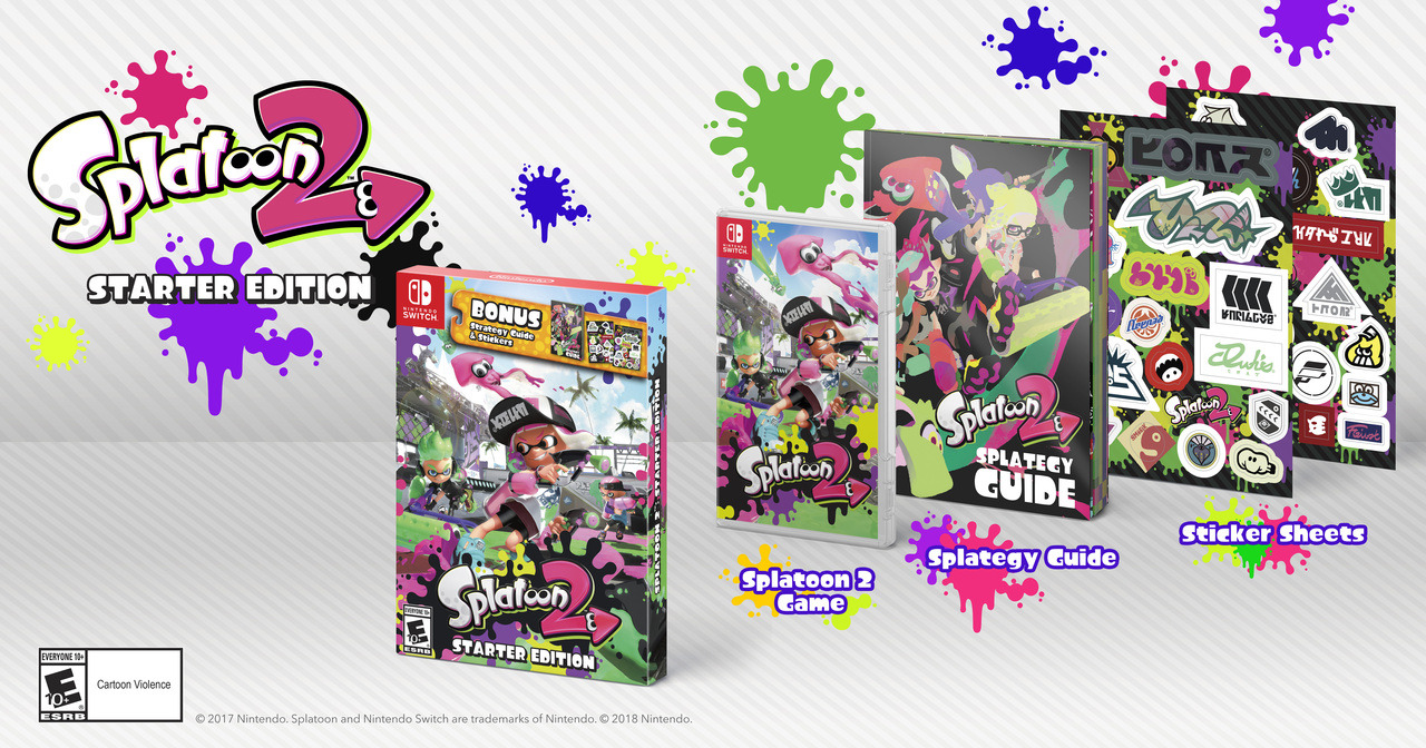 Splatoon 2 小盒3ds 任天堂开关3ds Ds Wii U 以及ps Vita新闻 媒体 与复古的垃圾 Yabo娱乐 亚搏娱乐