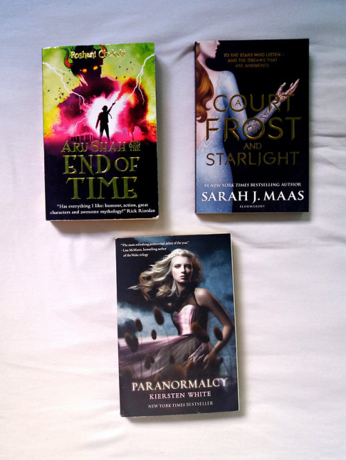 book haul may book haul may 2018 book haul books booklr roshani chokshi aru shah aru shah and the end of time sarah j maas a court of thorns and roses acotar a court of frost and starlight acofas kiersten white paranormalcy book photography my photos