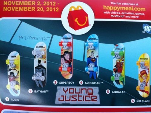 mcdonalds dc plush toys