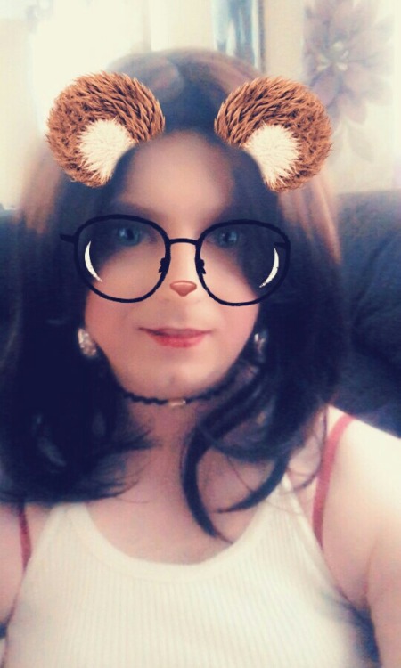 sissyassboi1:Sexy me having fun with snapchat filters