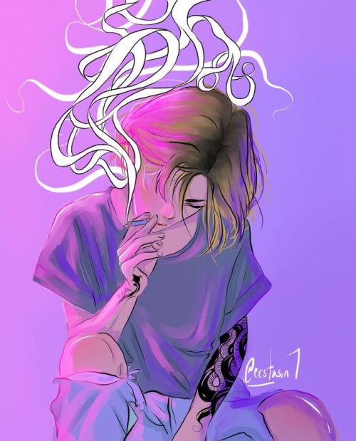 anime boy smoking | Tumblr