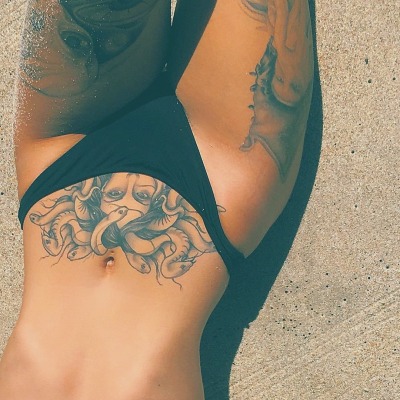 stomach piece tattoos tumblr