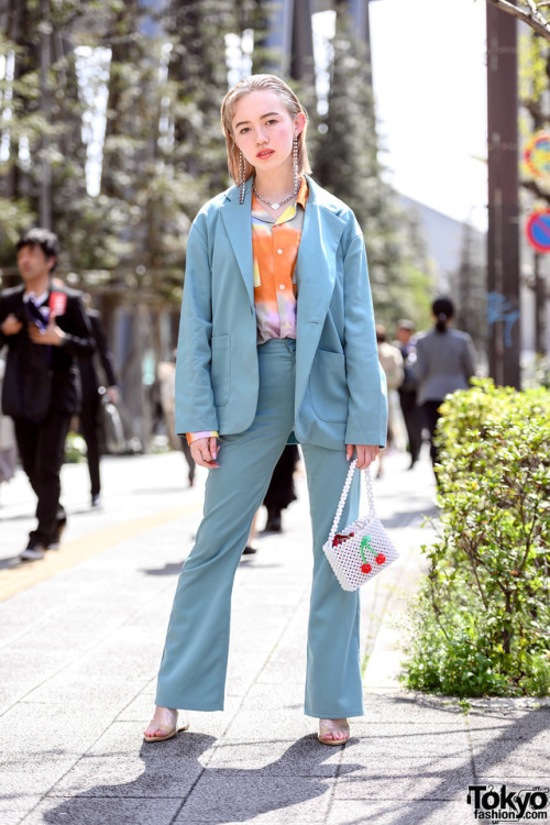 tokyo-fashion:18-year-old Japanese fashion student Ashley...