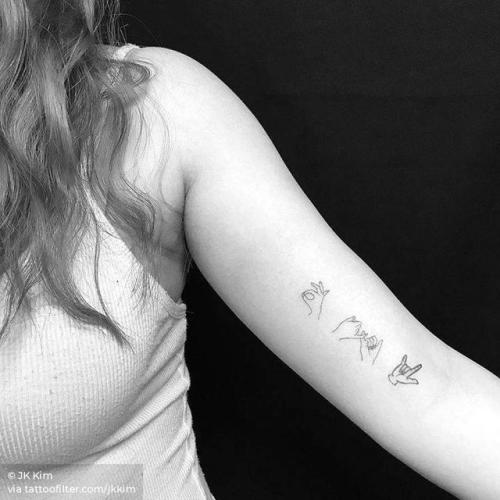 Cute and simple pinky promise tattoo on the ribs  INKPEDIA