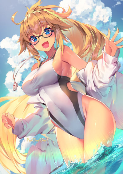 anime girls swimsuits