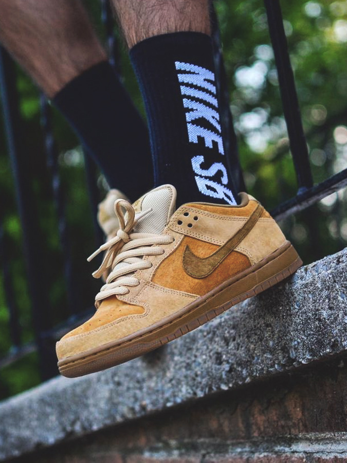 nike sb dunk low wheat