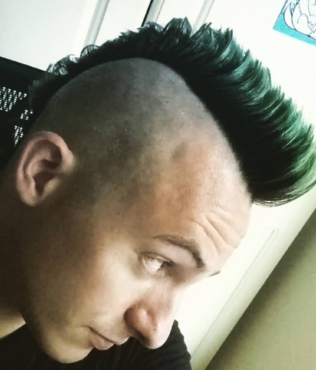 Adam O Grady Tumblr Shaved Sides Trimmed Top Selfie Gpoy