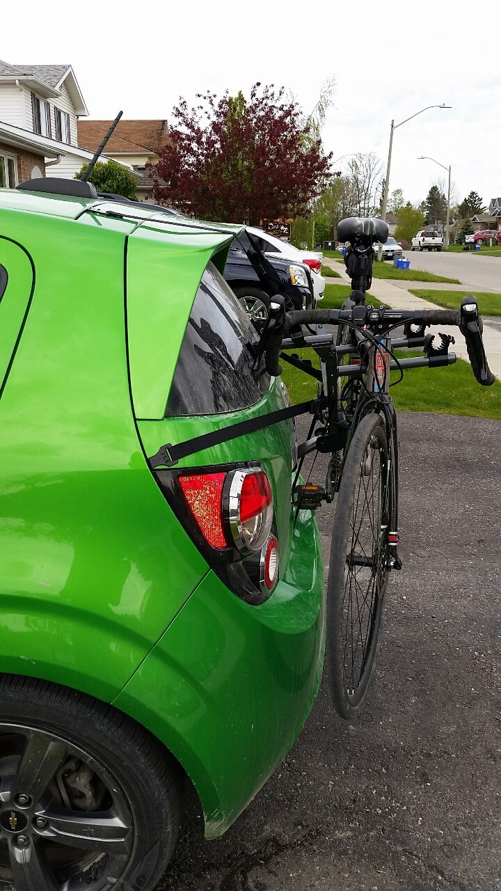 Bike rack chevy online spark