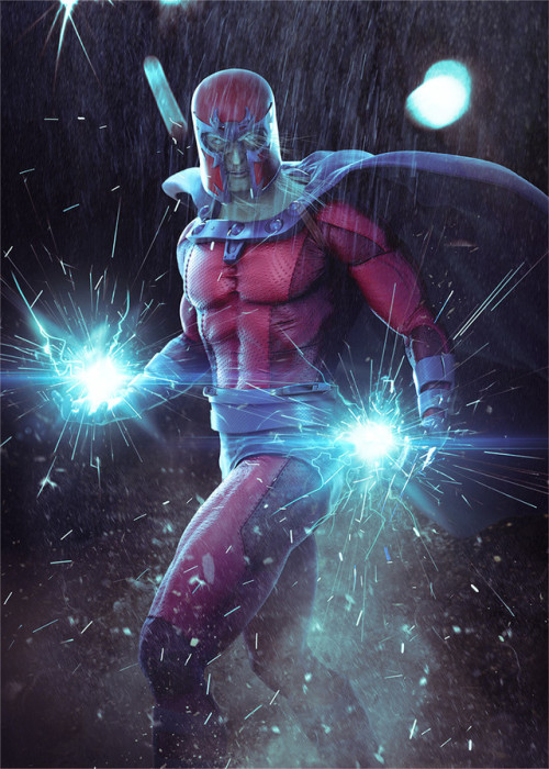 houseofcomics1:Magneto by Gilberto Soren Zaragoza