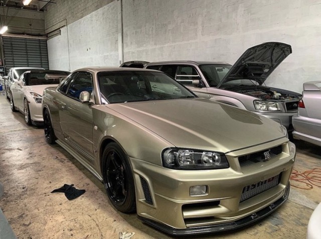 Nissan Skyline R34 Gtr Millenium Jade