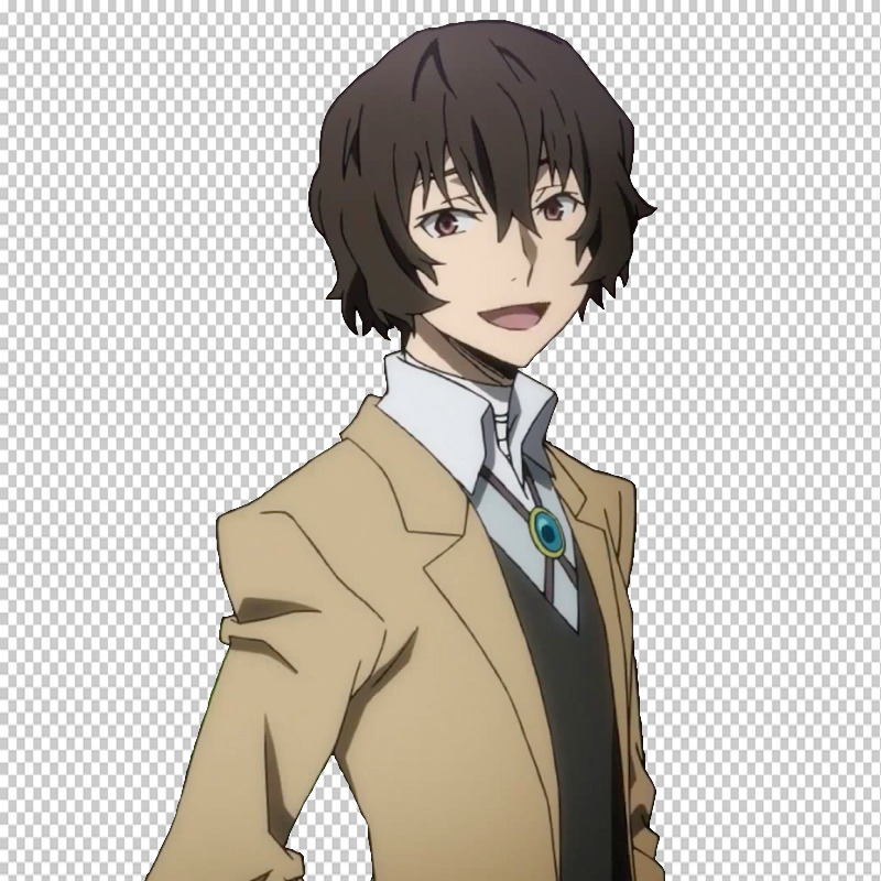 @animemangapng : Osamu Dazai Renders    Anime Download Links: