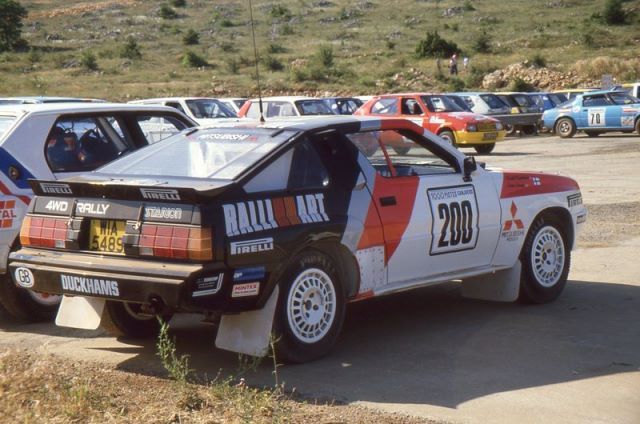 MarzoRace Rally Blog : Mitsubishi Starion Group B Prototype, Rallye Des...