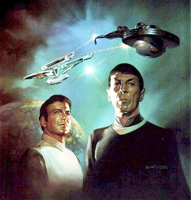 Geeky Nerfherder — Cover art by Boris Vallejo for the ‘Star Trek’...