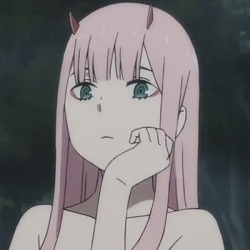 Pastel Aesthetic Anime Girl Zero Two Icons