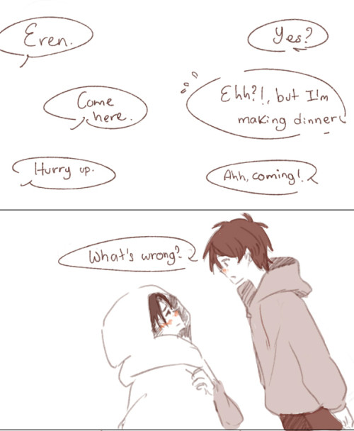 flanpu:It’s so fucking cold today, I need an Eren :c