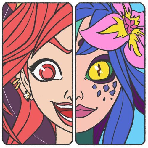 Freestyle fanart lol jinx neeko